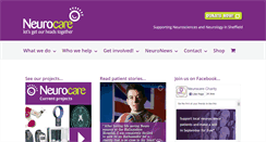 Desktop Screenshot of neurocare.org.uk