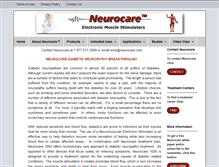 Tablet Screenshot of neurocare.com