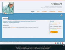 Tablet Screenshot of neurocare.pl